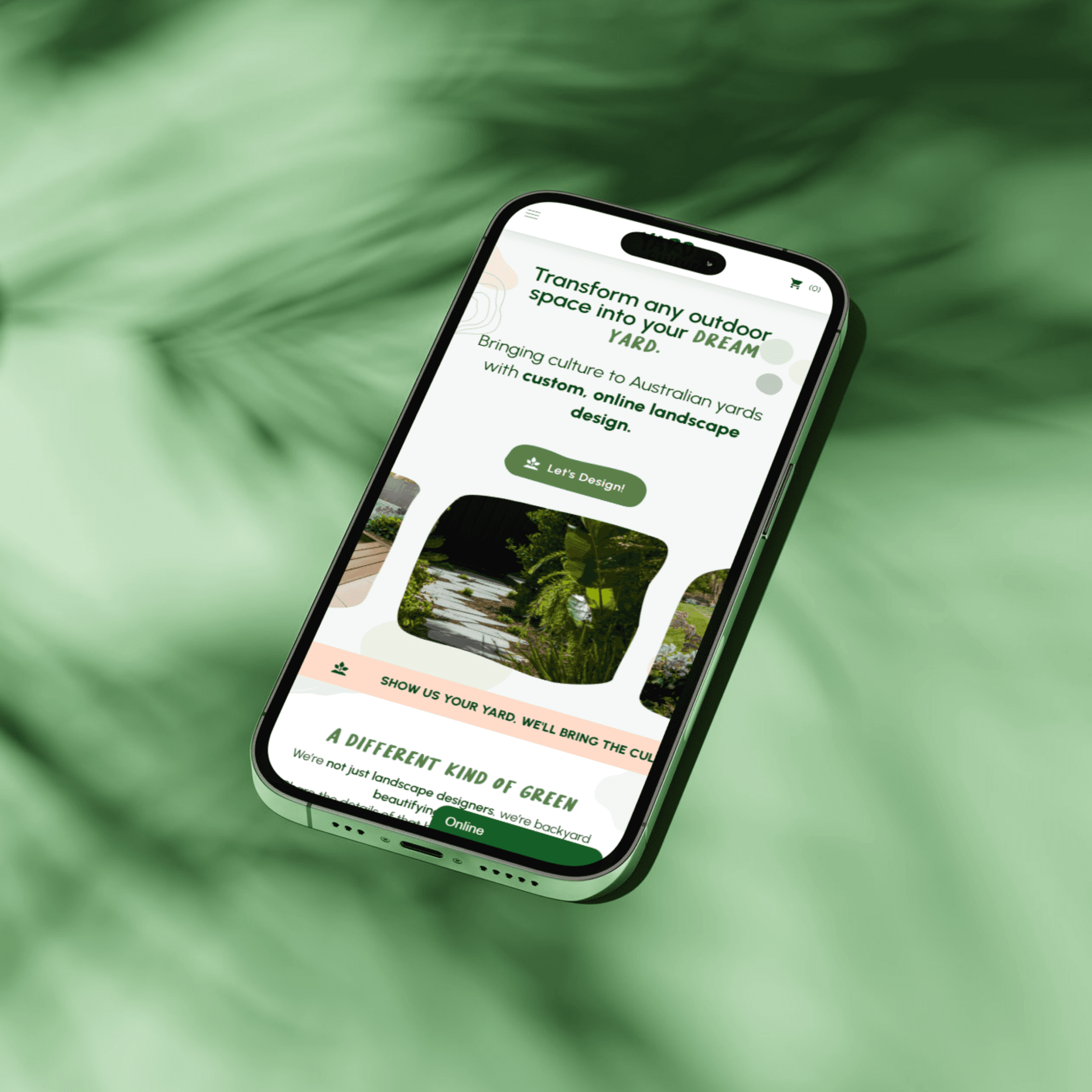 Custom Shopify for bespoke landscape design brand YARD Culture